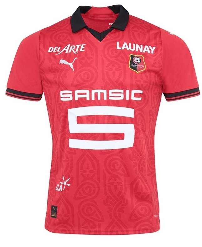 Camisa I Rennes 2023 2024 Puma oficial